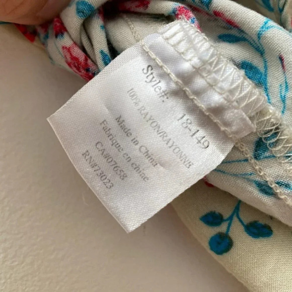 Vintage - Y2K Style Floral Mini Skirt - Picture 6 of 6